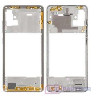 Samsung Galaxy A51 Original Middle Frame- White