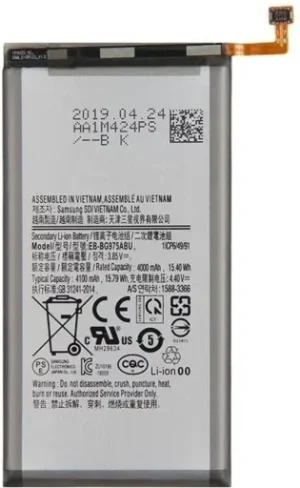 Original Battery For Samsung S10 Plus  Eb-bg975abn