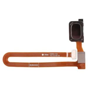 Original Fingerprint Sensor Scanner Flex Cable For Oneplus 6- Black