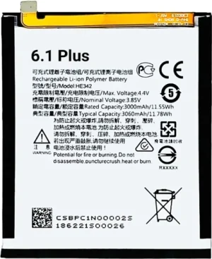 Original Battery For Nokia 6.1 Plus (He342)