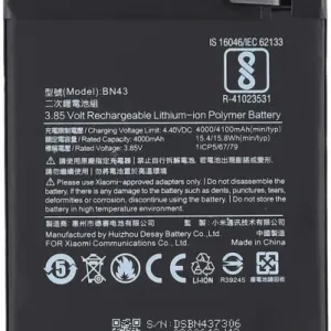 Original Battery For Xiaomi Redmi 4(Bn47)