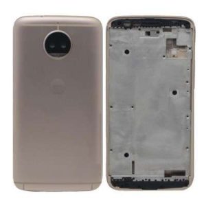 Original Full Body Housing For Motorola Moto G5s Plus- Gold (Slightly Dents)