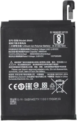 Original Battery For Xiaomi Redmi Note 5, Note 5 Pro (Bn45)