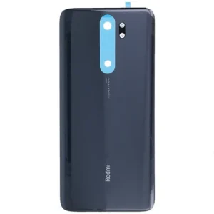 Mobile Back Glass Panel For Xiaomi Redmi Note 8 Pro Back Panel (Black)