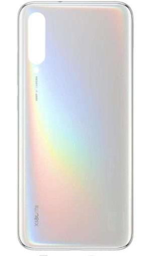 Back Panel Cover For Xiaomi Redmi Mi A3 Glass Back Door-white