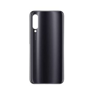 Back Panel Cover For Xiaomi Redmi Mi A3 Glass Back Door-black