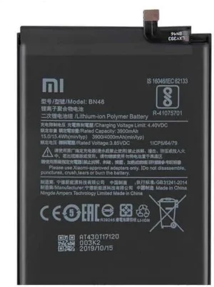 Original Battery Bn46 For Redmi 7 / Note6 / Note 8 / Note 8t