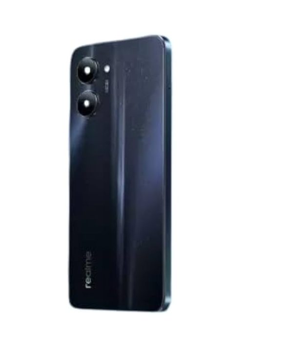 Realme C33 Original Back Panel  Black (Without Camera Glass | 100% Genuine Replacement) - Image 1