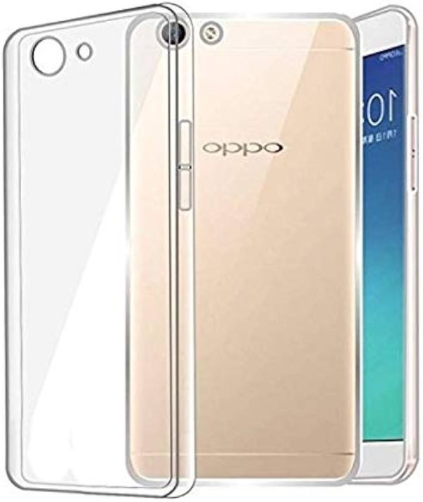 OPPO F1s | Transparent Back Case Bumper  –  Slim & Shock-Resistant - Image 1