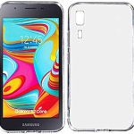 Samsung Galaxy A2 Core | Transparent Back Case Bumper  –  Slim & Flexible