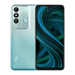 Original Itel P38 Pro Back Panel Ocean Blue (Without Camera Lens)  Premium Replacement Cover