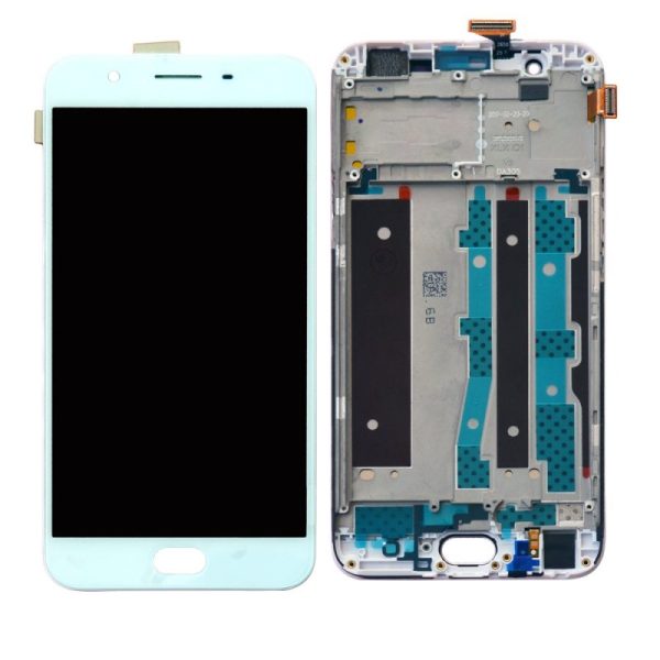 Original LCD with Touch Screen for Oppo F1s with Frame (Display Glass Combo Folder) - Image 1