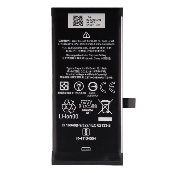 Original Mobile Battery For Google Pixel 4A 4G| Model G025J-B {3140mAH} - Image 1