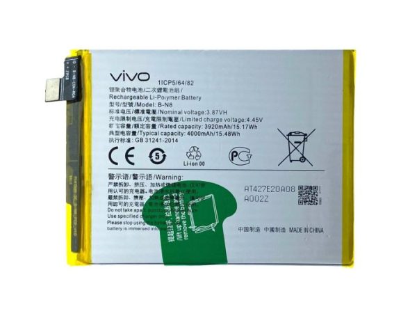 Original B-N8 Battery for Vivo S7 / V20 / V20 Pro  4000mAh - Image 1