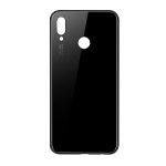 Back Panel Cover for Huawei Honor p20 lite Glass Back Door- Black