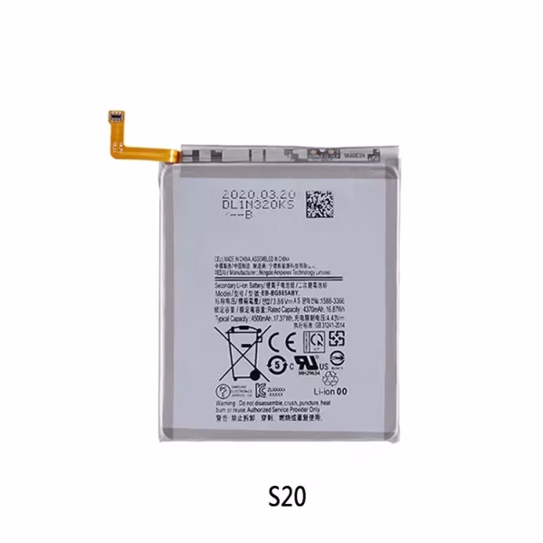 Original Battery for Samsung Galaxy S20  Genuine OEM EB-BG980ABY Replacement - Image 1