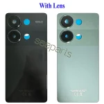 Redmi Note 13 Pro 4G Original Back Panel with Camera Lens  Black (OEM)