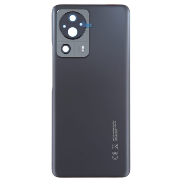 Xiaomi 13 Lite Original Back Panel  Black (Without Camera Lens | 100% Genuine Replacement) - Image 1