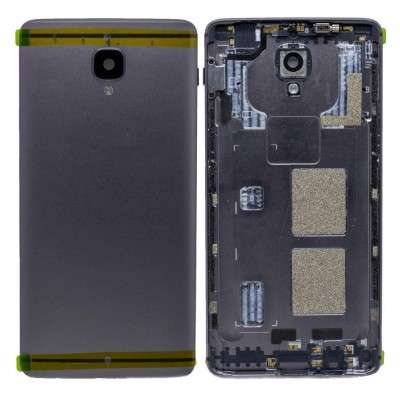 Original Back Panel Cover for OnePlus 3/3T- Gunmental - Image 1