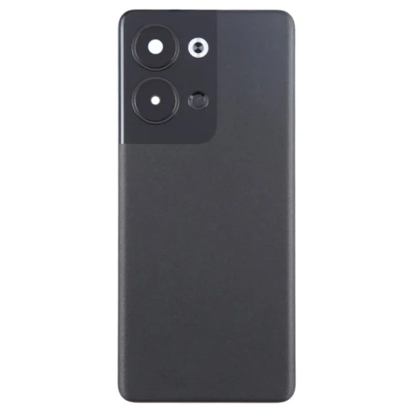 OEM Back Panel Glass With Lens for Oppo Reno 9/9 Pro  Black - Image 1
