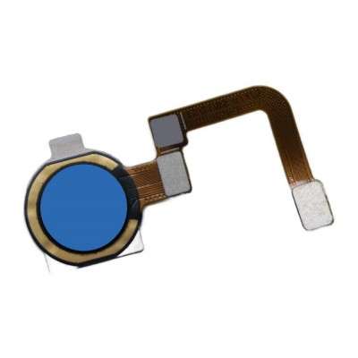 Original Fingerprint Sensor with Flex Cable for Realme 5- Blue - Image 1