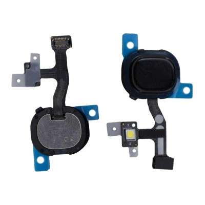 Original Fingerprint Sensor with Flex Cable for Samsung Galaxy F41- Black - Image 1