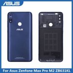 Original Back Panel Cover for Asus Zenfone Max Pro M2 ZB631KL – Blue