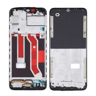 Original LCD Frame Middle Chassis for Realme 5- Blue - Image 1