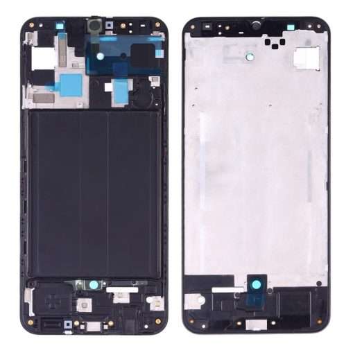 Original LCD Frame Middle Chassis for Samsung Galaxy A50s- White - Image 1