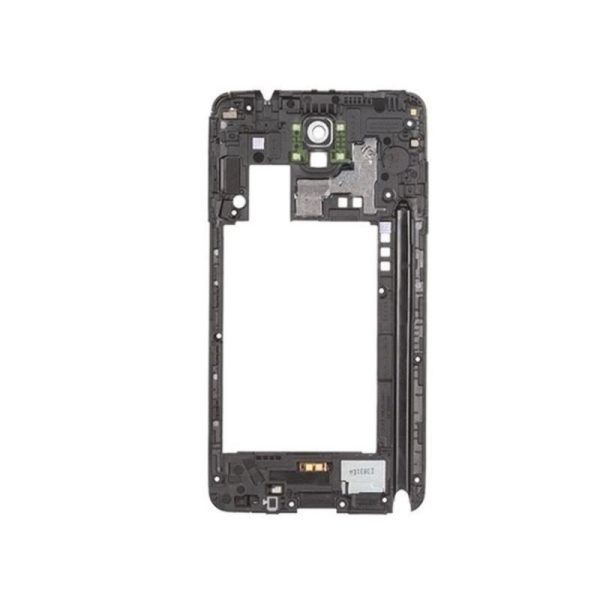 Original Middle Frame for Samsung Galaxy Note 3 - Black - Image 1