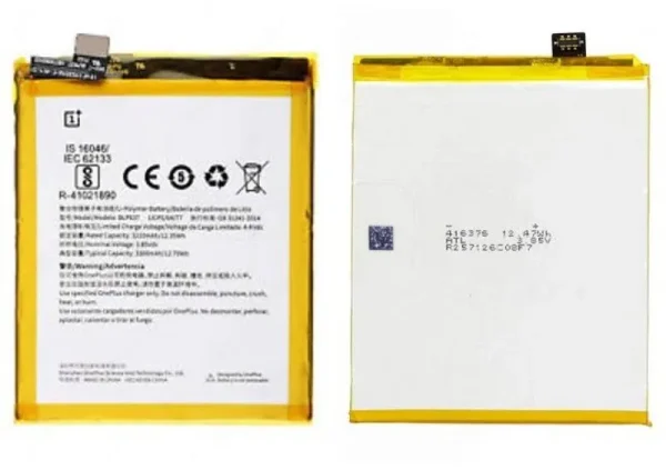 Original OnePlus 5 / OnePlus 5T Battery, BLP637, 3300mAh - Image 1