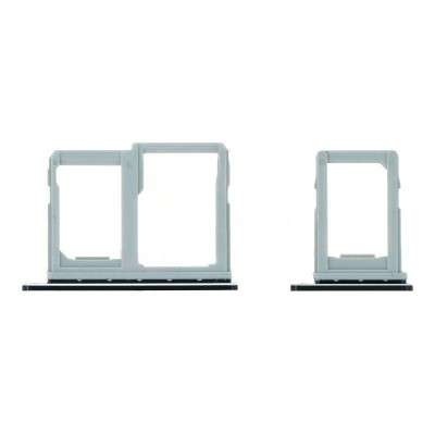 Original SIM Card Holder Tray for LG Q6- Black - Image 1