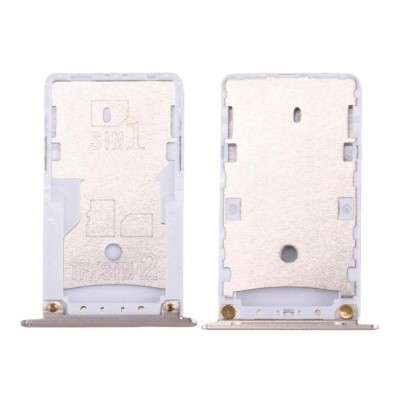 Original SIM Card Holder Tray for Xiaomi Redmi Note 4- Gold - Image 1