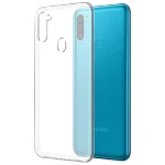 Samsung Galaxy M11 | Transparent Back Case Bumper  –  Slim & Durable