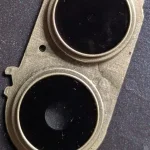 Original Camera Lens Glass Replacement for OPPO Reno 9 (Gold)