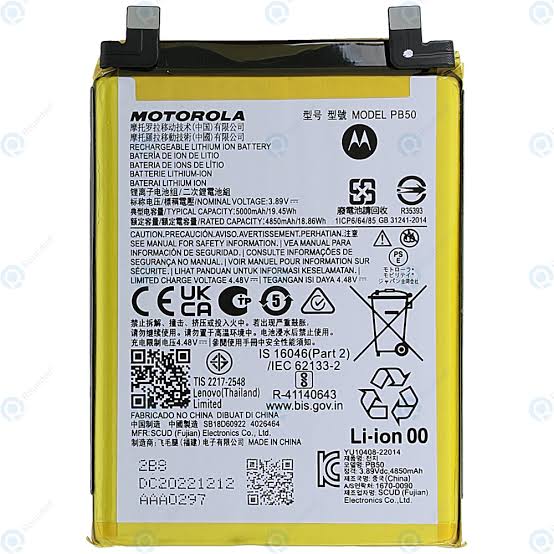100% Original Motorola ThinkPhone 5G (XT2309) Battery PB50 – 5000mAh 100% Original Motorola ThinkPhone 5G (XT2309) Battery PB50 - 5000mAh - Image 1